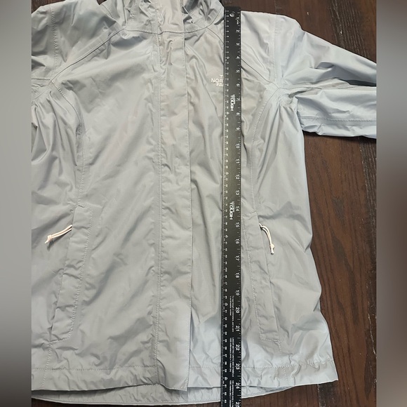 The North Face Women’s Gray / Pink Windbreaker Rain Dryvent Jacket XS EXCELLENT - Picture 4 of 5